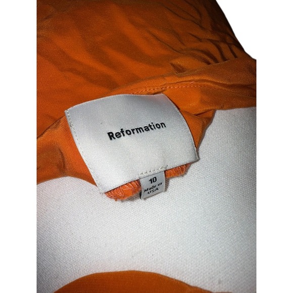 Reformation Vivi Silk Dress – 100% Silk - Size 10 - Picture 11 of 11